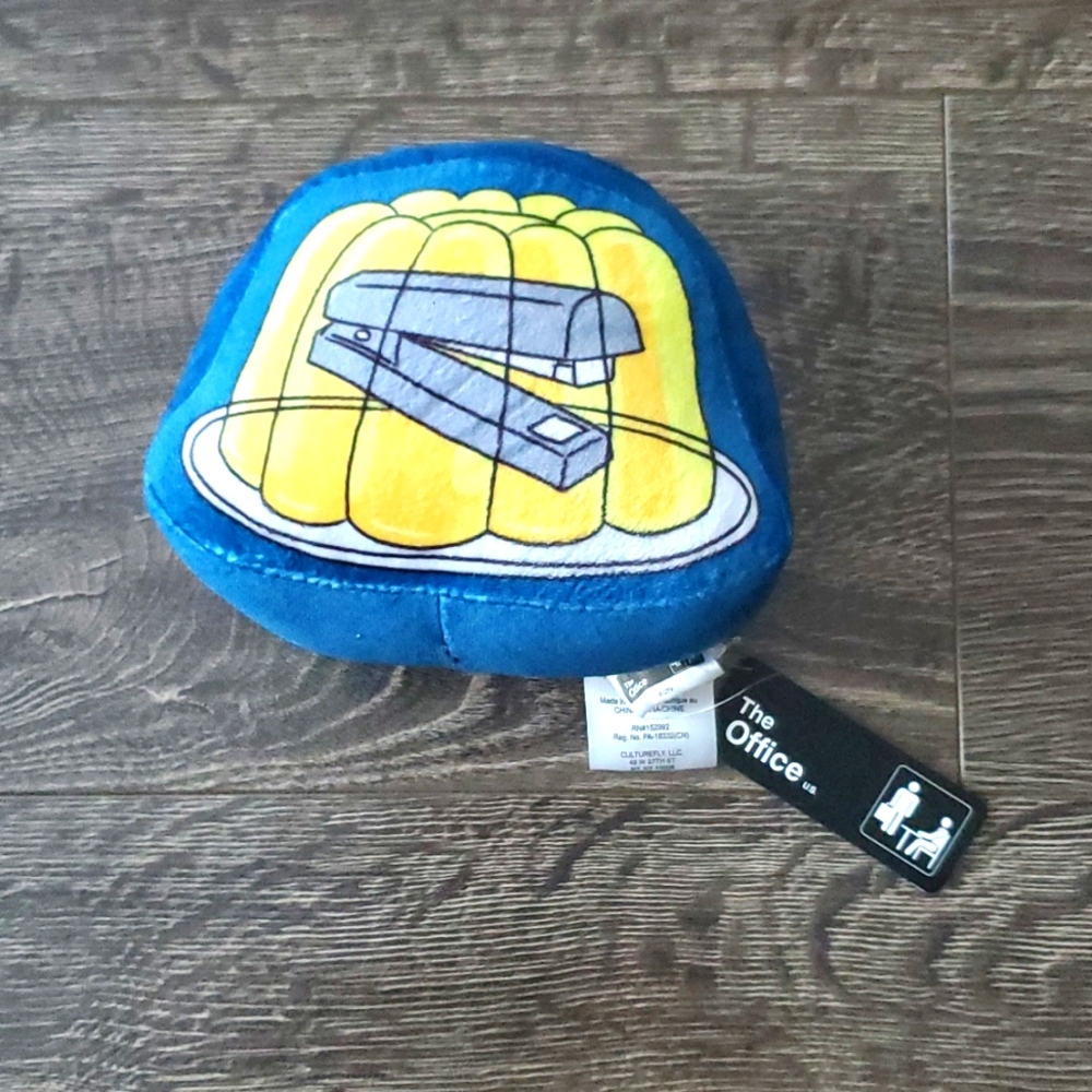 CULTUREFLY Office Stapler in Jello Plush Toy - New with Tags